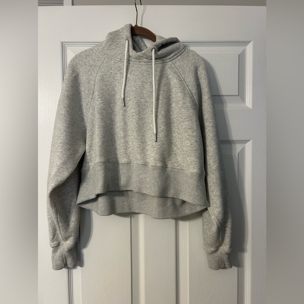 Abercrombie Soft A&F Collection Crop Hoodie